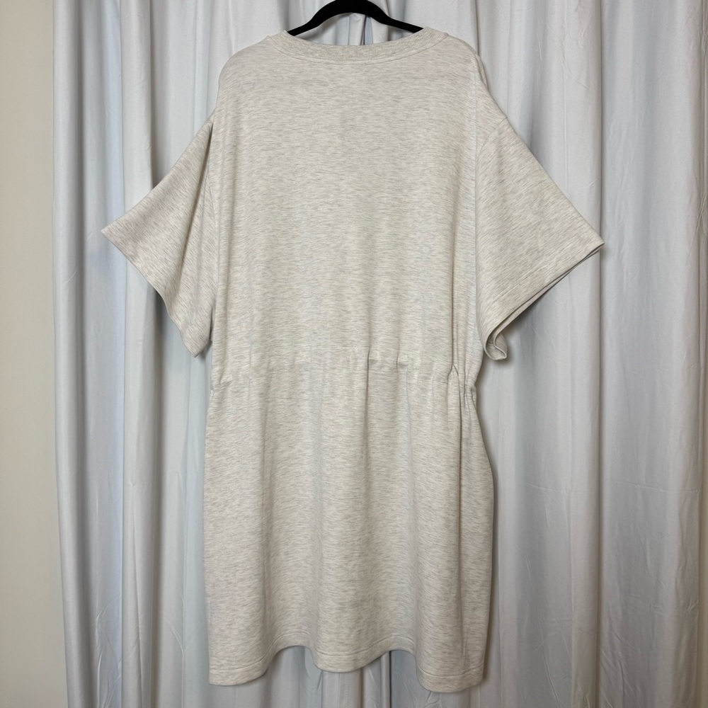 Varley Maple 2.0 DoubleSoft Dress Ivory Marl NWT Size 3X - Picture 4 of 15